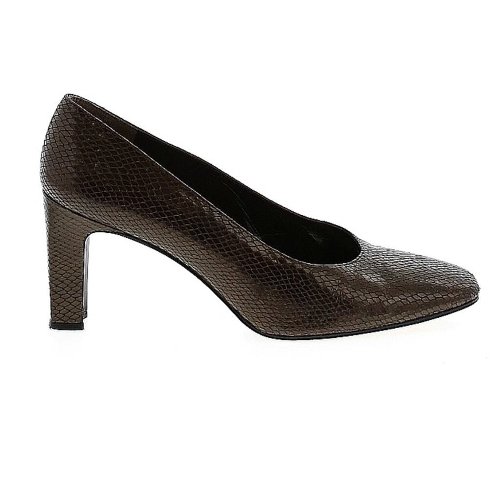Stuart Weitzman Snakeskin Print Textured 4" heels Pumps Heel Shoes 9.5 B